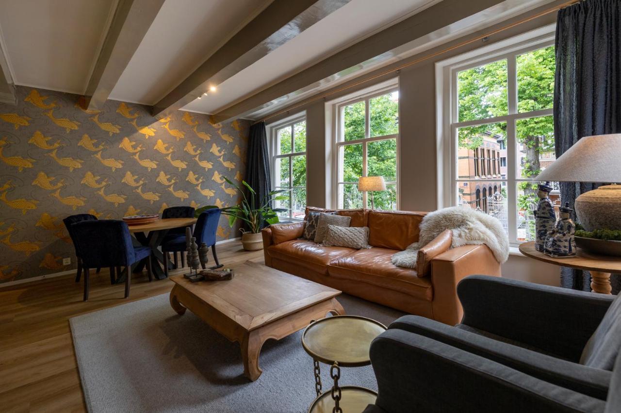 Heritage 17Th Century City Apartment Monsieur Philippe ลีวาร์เดิน ภายนอก รูปภาพ